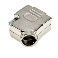 D-SUB metal cover 9 Pole 45degree cable entry