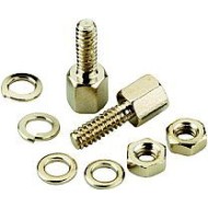 D-SUB Mount Screw Set (2 pieces +nuts )