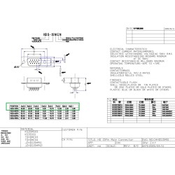 D-SUB (solder cups) HD 15Pole MALE D-SUB (solder cups) HD 15Pole MALE