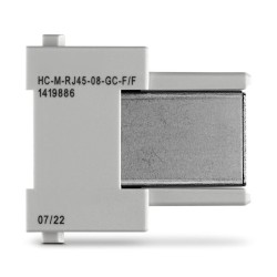 Contact insert module - HC-M-RJ45-08-GC-F/F - 1419886