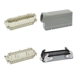 Heavy Duty Connector 24 Pin 500VAC / 16 Amp