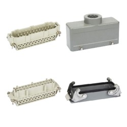 Heavy Duty Connector 24 Pin 500VAC / 16 Amp