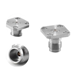 1.85mm Socoje Female RF Coaxial Connector Flange Mount 1pc 1.85mm Socoje Female RF Coaxial Connector Flange Mount 1pc