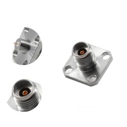 2.92mm Socoje Female RF Coaxial Connector Flange Mount 1pc 2.92mm Socoje Female RF Coaxial Connector Flange Mount 1pc