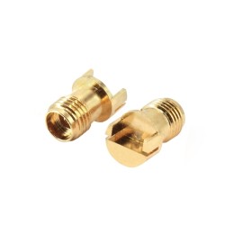 2.92mm Socoje Female RF Coaxial Connector PCB Edge Mount 1pc 2.92mm Socoje Female RF Coaxial Connector PCB Edge Mount 1pc
