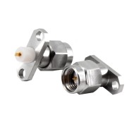 SMA Male RF Coaxial Connector Flange Mount SMA Male RF Coaxial Connector Flange Mount