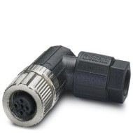 M12 4-pole Angle Female Connector (1424656)