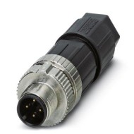M12 4-pole Straight Male Connector (1424657) M12 4-pole Straight Male Connector (1424657)