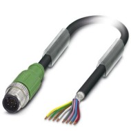 M12 8 Pole Cable L=1500mm MALE Shielded with Openend M12 8 Pole Cable L=1500mm MALE Shielded with Openend