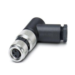 M8 3-pole Angle Female Connector (1407582)