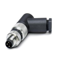 M8 3-pole Angle Male Connector (1407583) M8 3-pole Angle Male Connector (1407583)
