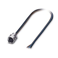 M8 3-pole Panel Mount Female with 50cm wiring (1500350) M8 3-pole Panel Mount Female with 50cm wiring (1500350)