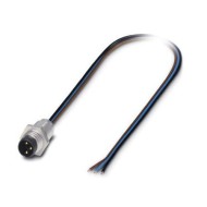 M8 3-poles Panel Mount Male with 50cm wiring (1500334) M8 3-poles Panel Mount Male with 50cm wiring (1500334)