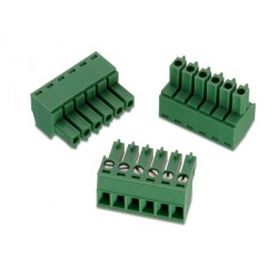6 pole Pluggable Screw Terminal pitch 3.81mm 1pc 6 pole Pluggable Screw Terminal pitch 3.81mm 1pc