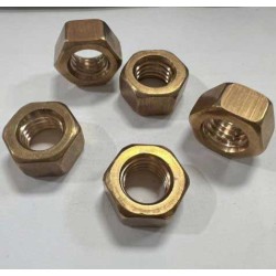1/2 3/4  C63000 Socoje Silicon Bronze brass copper phosphor bronze hex nut 1pc
