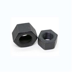 Socoje 1IN 8 TPI UNC ASTM A194 GR-2H PTFE 8 UN Thd Hex Nuts 1pc