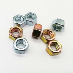 3/8 inch Galvanized UNF Hex Nut in grade 2 A563-A M16 Nut 1pc 3/8 inch Galvanized UNF Hex Nut in grade 2 A563-A M16 Nut 1pc