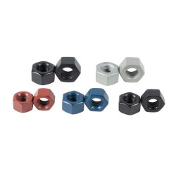 ASTM A194 Grade 7 Alum. Filled Ceramic Coating 2 1/2 Heavy Hex Nut ASTM A194 Grade 7 Alum. Filled Ceramic Coating 2 1/2 Heavy Hex Nut