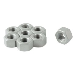 Black oxide B18.2.2 A563 Nuts Zinc aluminium 3/8 2H  heavy hex nut