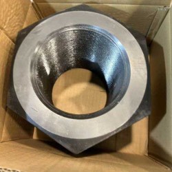 Black oxide 2H 5 inch heavy hex nut Black oxide 2H 5 inch heavy hex nut