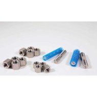China M50 M90 M45 M80 Ceramic coating HDG hole heavy hex nut China M50 M90 M45 M80 Ceramic coating HDG hole heavy hex nut