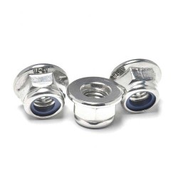 Custom DIN6926 DIN6923 SS304 Nylock M7 Hex Nuts Stainless Steel Lock Weld Flange Nut Custom DIN6926 DIN6923 SS304 Nylock M7 Hex Nuts Stainless Steel Lock Weld Flange Nut