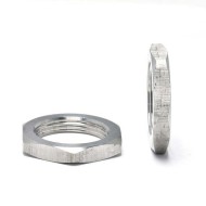 DIN439 Customized Thin Sheet Nut Insert SS304 A4-70 Chamfered Hex Thin Nuts DIN439 Customized Thin Sheet Nut Insert SS304 A4-70 Chamfered Hex Thin Nuts