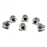 DIN986 Nylon Cap Bolt And Nut Type Lock Nut Insert 304 Stainless Steel DIN986 Hex Domed Head Nuts with Nylon Insert DIN986 Nylon Cap Bolt And Nut Type Lock Nut Insert 304 Stainless Steel DIN986 Hex Domed Head Nuts with Nylon Insert