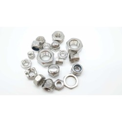 Stainless Steel  SS 304 DIN980M Bolt Screw Insert Hexagon Lock Nuts