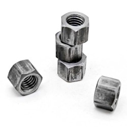 Fastener M6 Thick Hex Nut DIN6330 Carbon Steel Grade 6 8 Zinc Plated Thickened Hexagon Nut Fastener M6 Thick Hex Nut DIN6330 Carbon Steel Grade 6 8 Zinc Plated Thickened Hexagon Nut