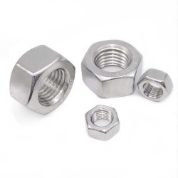 Finely Processed Hex Nut Heavy Hex Nut 2H Nut Tuerca Unichrome Carbon Steel Finely Processed Hex Nut Heavy Hex Nut 2H Nut Tuerca Unichrome Carbon Steel
