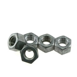 galvanized hex  thread nut hex nut excavator hexagonal carbon steel nut