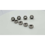 Left Hand Thread UNC UNF Gr2 Gr5 Titanium DIN934 Hex Nut M14 Left Hand Thread UNC UNF Gr2 Gr5 Titanium DIN934 Hex Nut M14