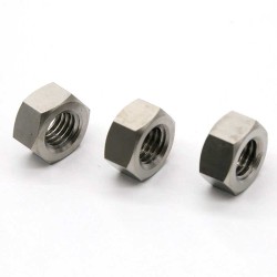 Left Hand Thread UNC UNF Gr2 Gr5 Titanium DIN934 Hex Nut M14 Left Hand Thread UNC UNF Gr2 Gr5 Titanium DIN934 Hex Nut M14