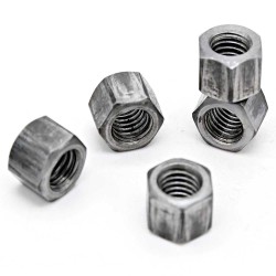 M20 Black High Strength Hexagonal Thick Nuts Gb56 Grade 8 Long Hex Coupling Nut M20 Black High Strength Hexagonal Thick Nuts Gb56 Grade 8 Long Hex Coupling Nut