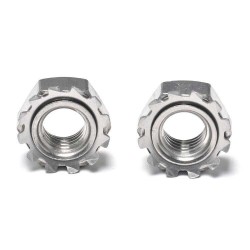 M3 M4 M5 M6 M8 M10 SS304 316 Self Locking Wheel Nylon Tooth K Lock Nuts