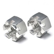 M3 M5 M6 M8 M10 Stainless Steel 304 316 Slotted Hex Hexagon Nut M3 M5 M6 M8 M10 Stainless Steel 304 316 Slotted Hex Hexagon Nut