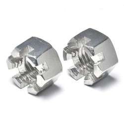 M3 M5 M6 M8 M10 Stainless Steel 304 316 Slotted Hex Hexagon Nut