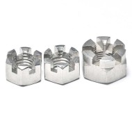 M3 M5 M6 M8 M10 Stainless Steel 304 316 Slotted Hex Hexagon Nut M3 M5 M6 M8 M10 Stainless Steel 304 316 Slotted Hex Hexagon Nut