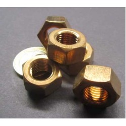 Silicon Bronze DIN 928 Square Weld Nut