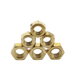 Silicon Bronze Din 934 ASTM A563 ISO 4032 ASME/ANSI B 18.2.4.1M Hex Nut