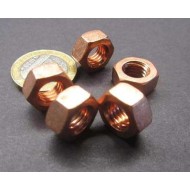 Silicon Bronze Hex Nuts - Unc Thread - Heavy Silicon Bronze Hex Nuts - Unc Thread - Heavy