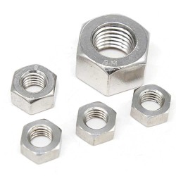SS316 8M 8MA NUTS 1"1/8 UNC Fine Thread SUS304 Hex Nut M18