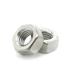 stainless steel a thread insert nut hex din 934 fine thread hex nut m24x10.0