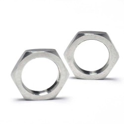 Stainless Steel M5 M6 DIN439 Metric Size Support Customization Chamfered 