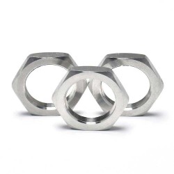 Thin Jam Hex Nuts Stainless Steel China Source Factory High Quality Hex Thin Nut Hex Chamfered Nut