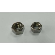 Zinc Plated Carbon M8 Steel UNC Hex Steel Nuts 10Pcs Zinc Plated Carbon M8 Steel UNC Hex Steel Nuts 10Pcs