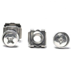 10-32 Socoje Anti-Rust Stainless Steel Square Clip Square Speed Lock Cage Nut for Rack 1pc 10-32 Socoje Anti-Rust Stainless Steel Square Clip Square Speed Lock Cage Nut for Rack 1pc