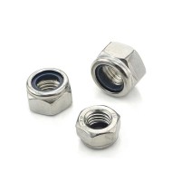 Nylon Lock Nut - DIN 985 - Duplex Stainless Steel (S32520, S40930) - F45, F61 Nylon Lock Nut - DIN 985 - Duplex Stainless Steel (S32520, S40930) - F45, F61