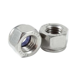 Plastic Lock Nuts -1/8-12 - M36 DIN 985 DIN 982 Plastic Lock Nuts -1/8-12 - M36 DIN 985 DIN 982